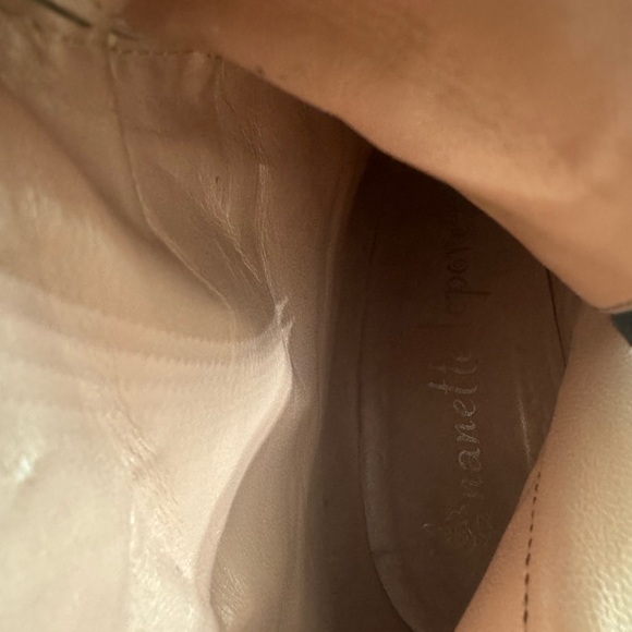 Nanette Lepore Femme Fatale Genuine Leather Boots in Grey. Size 8.5. Worn 3x. - Picture 6 of 9